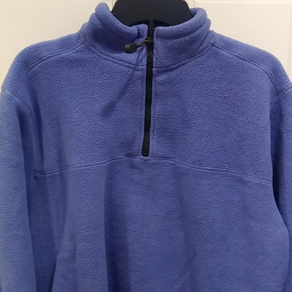 L Prospirit pullover sweatshirt w/ zipper at neck